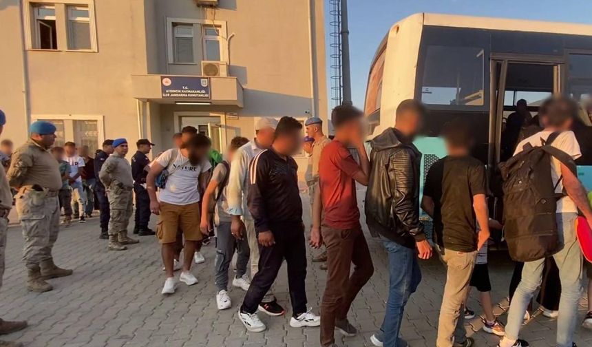 Kırklareli'nde 9 düzensiz göçmen yakalandı