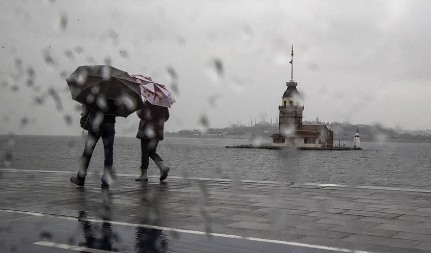 49 il için “sarı” kodlu uyarı: Türkiye, 3 gün boyunca yağışlı sistemin etkisinde kalacak