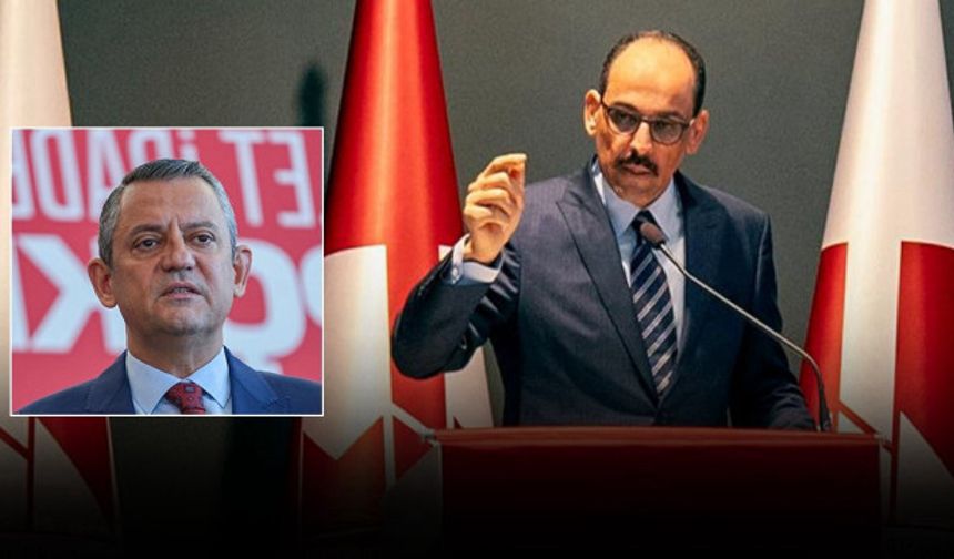 MİT Başkanı Kalın'dan CHP'ye 'terör' sunumu