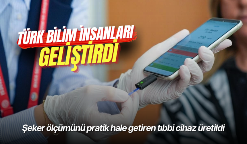 Türk bilim insanları geliştirdi: Şeker ölçümünü pratik hale getiren tıbbi cihaz üretildi