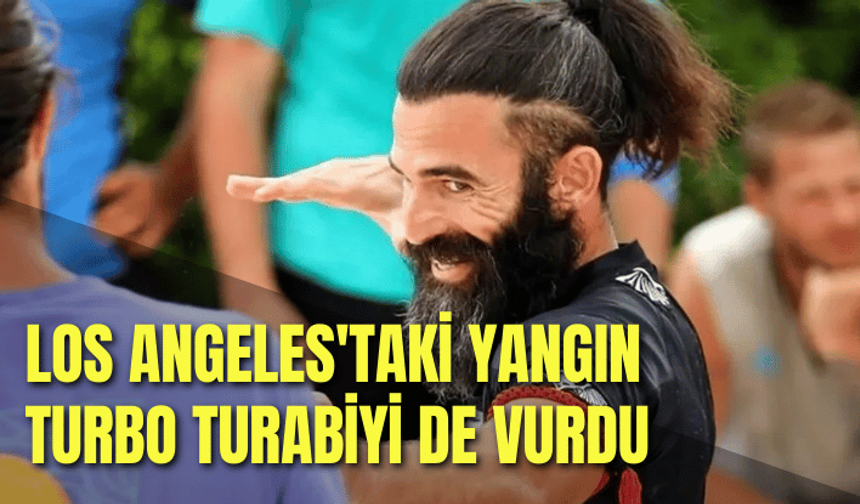 Los Angeles'taki yangın Turbo Turabiyi de vurdu