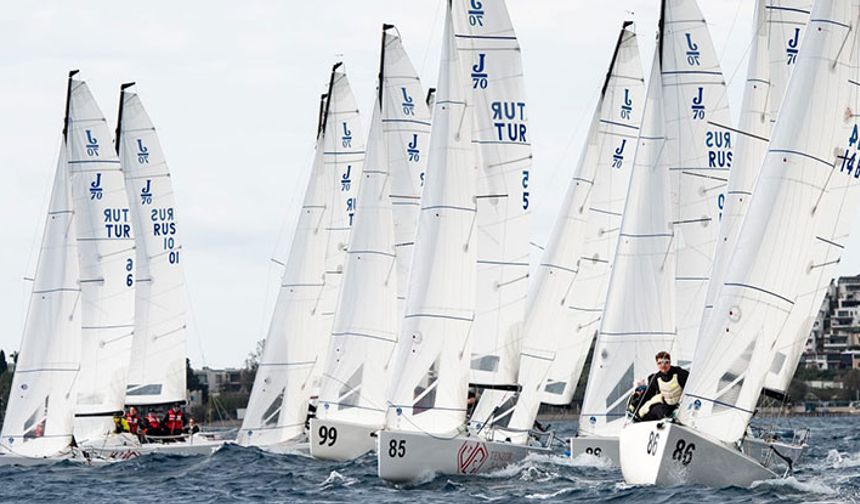 Tenzor International Cup J/70 Kış Serisi 2. Ayak yarışları başladı