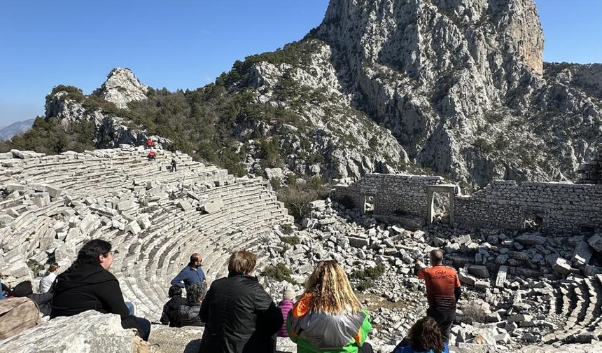 Termessos, baharın gelişiyle hareketlendi