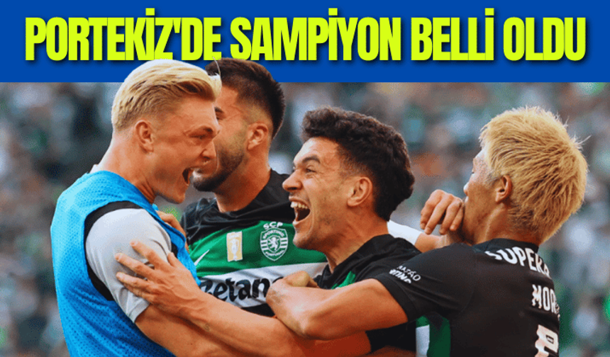 Portekiz'de şampiyon belli oldu