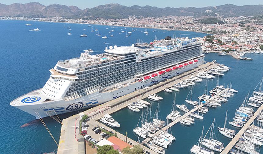 Kruvaziyer turist sayısının yıl sonunda rekor kırması bekleniyor