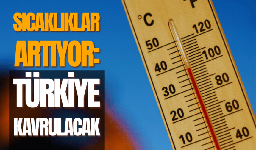 Yurt genelinde sıcaklıklar, mevsim normalleri üzerinde seyretmeye devam edecek