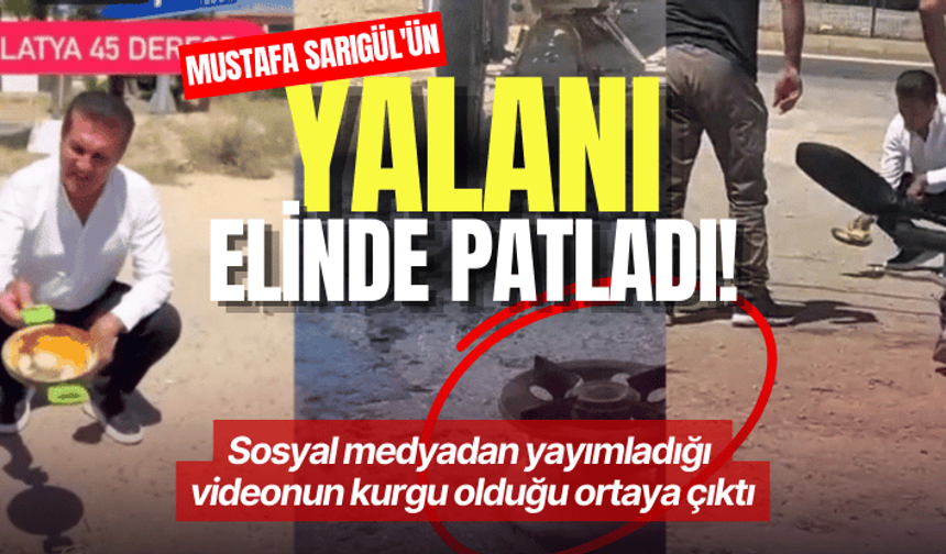 Mustafa Sarıgül'ün yalanı elinde patladı!