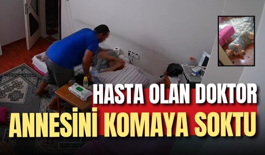 Yatalak kadın, şizofreni hastası oğlu tarafından 2 saat darbedildi
