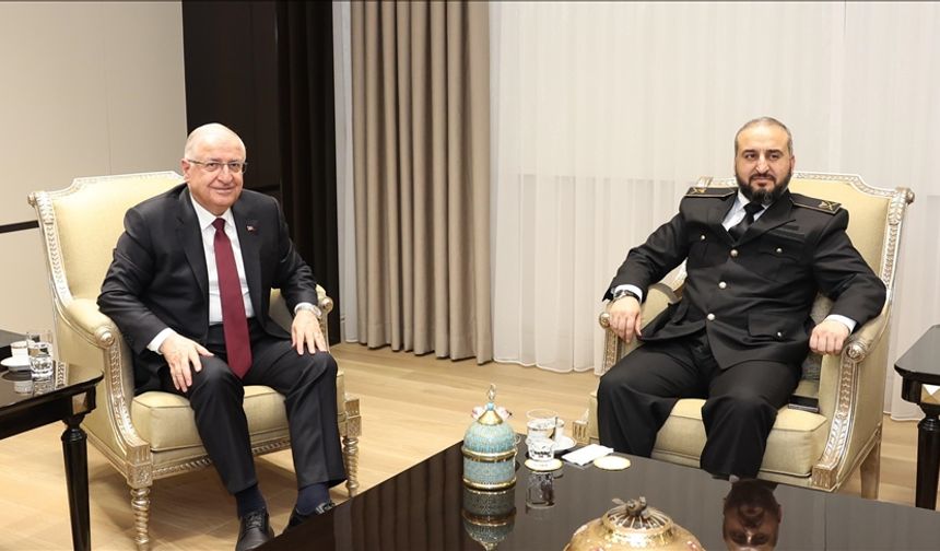 Bakan Güler, Suriyeli mevkidaşı ile görüşecek