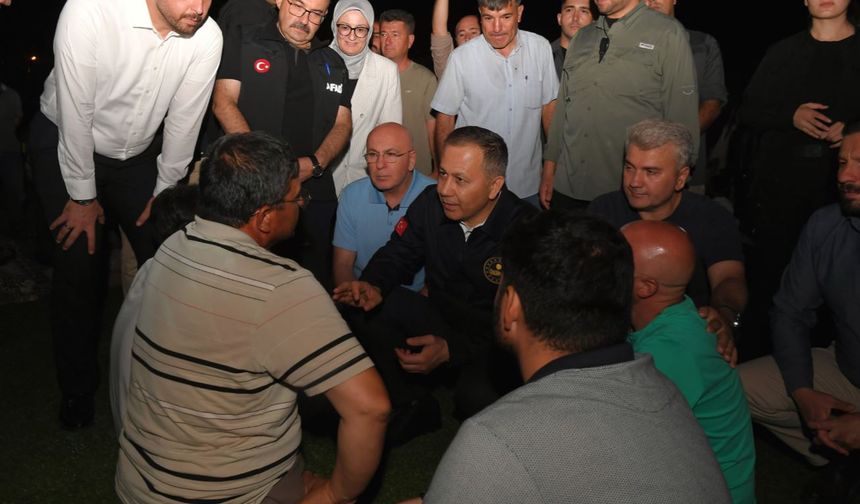 Bakan Yerlikaya: Devletimiz tüm imkanlarıyla vatandaşlarımızın yanında