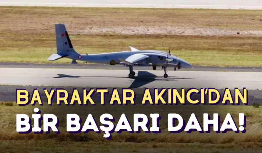 Bayraktar AKINCI, milli mühimmatlar ile başarılı atışlar gerçekleştirdi