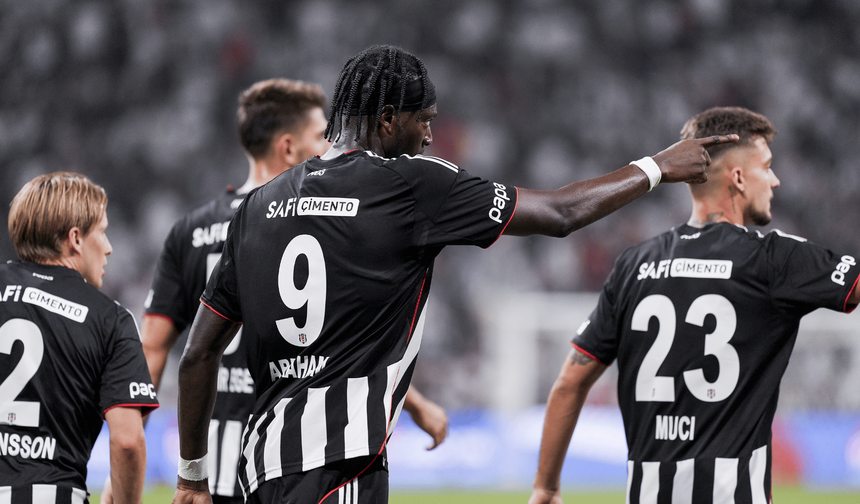 Beşiktaş Konferans Ligi'nde play-off'a kaldı
