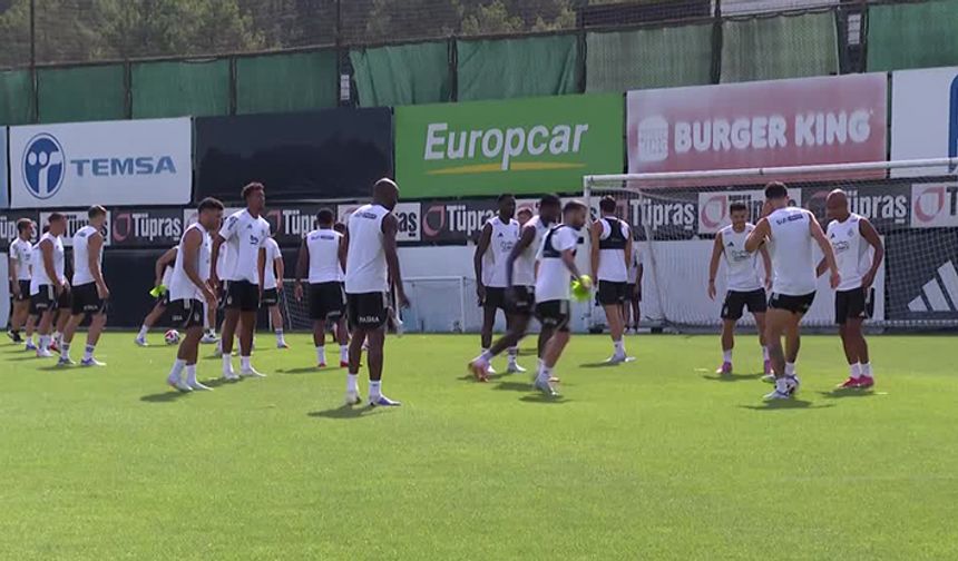 Beşiktaş, St. Patrick's maçı hazırlıklarını tamamladı