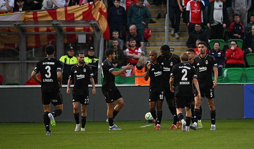 Beşiktaş, St. Patrick's’i 4-1 mağlup etti