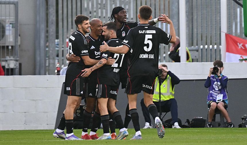 Beşiktaş, St. Patrick’s’i konuk edecek: Siyah beyazlılar tam kadro