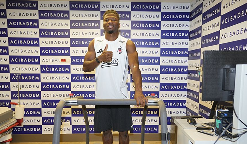 Beşiktaş’ı yeni transferi El Bilal Toure, sağlık kontrolünden geçti