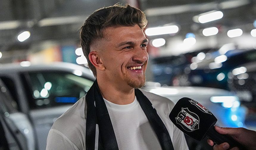 Beşiktaş'ın yeni transferi Rıdvan Yılmaz, İstanbul'a geldi