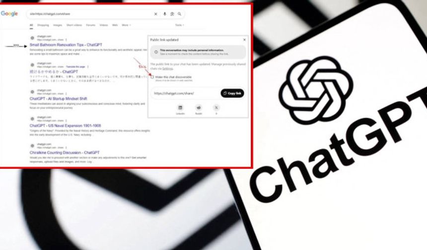 ChatGPT sohbetleri internete sızdı: Yapay zekada güvenlik açığı ortaya çıktı