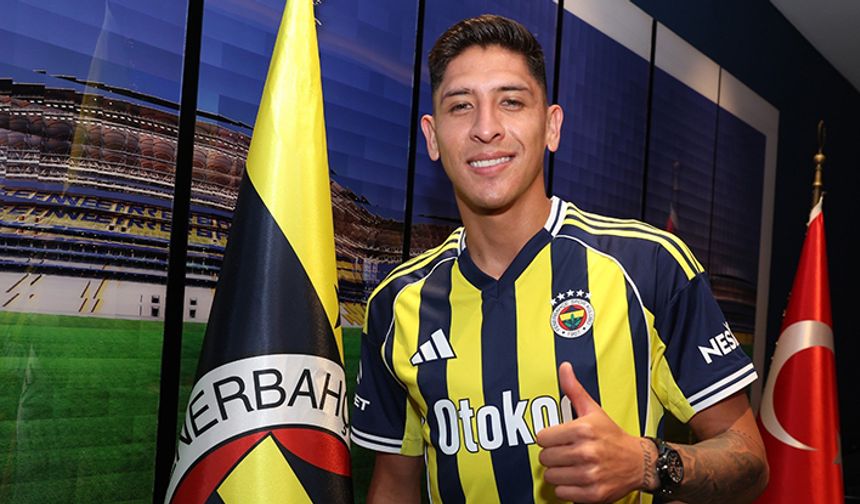 Resmi sözleşmeyi imzaladı: Edson Alvarez resmen Fenerbahçe’de