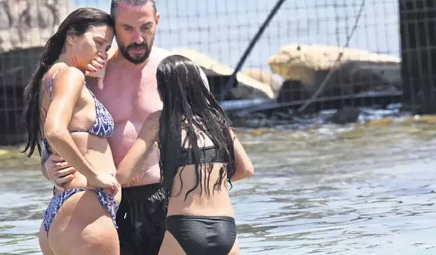 Emir Benderlioğlu ailesiyle tatilde görüntülendi