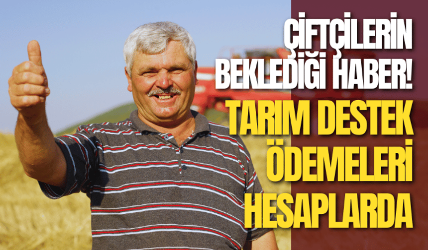 Çiftçilere 129,3 milyon liralık tarımsal destekleme ödemesi bugün yapılıyor
