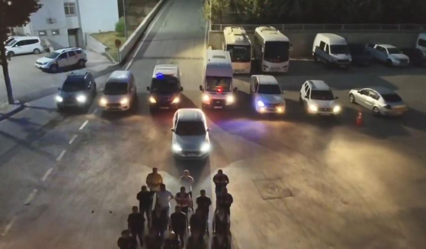 İstanbul'da suç örgütlerine operasyon: 69 tutuklama