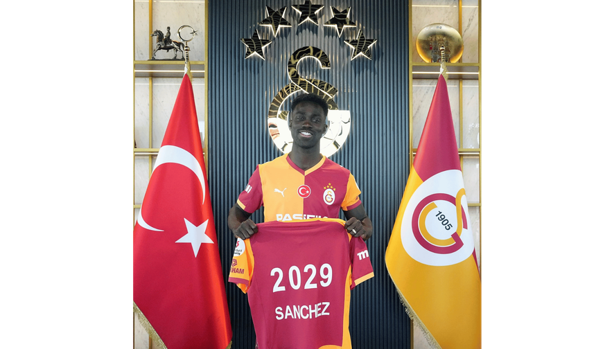Davinson Sanchez, 2029'a kadar Galatasaray'da
