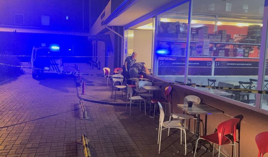 Tokat'ta hastane kantininde silahlı saldırı: 2 yaralı