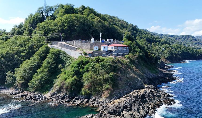 Sakin şehir Perşembe'deki deniz feneri turistlerin uğrak noktası olacak
