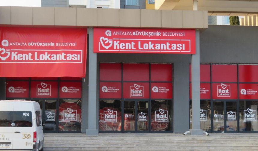 Antalya'da yeni skandal: Rüşvetle alınan dükkanlar kent lokantası yapılmış!