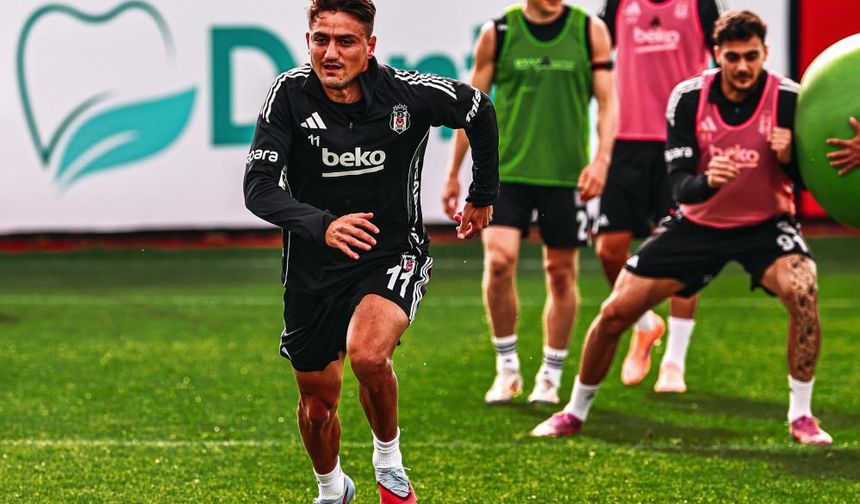 Beşiktaş 3 futbolcusundan eksik çalıştı