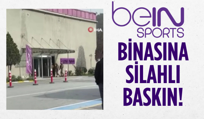 BeIN Sports binasına silahlı baskın! Şahsı ikna çabaları sürüyor