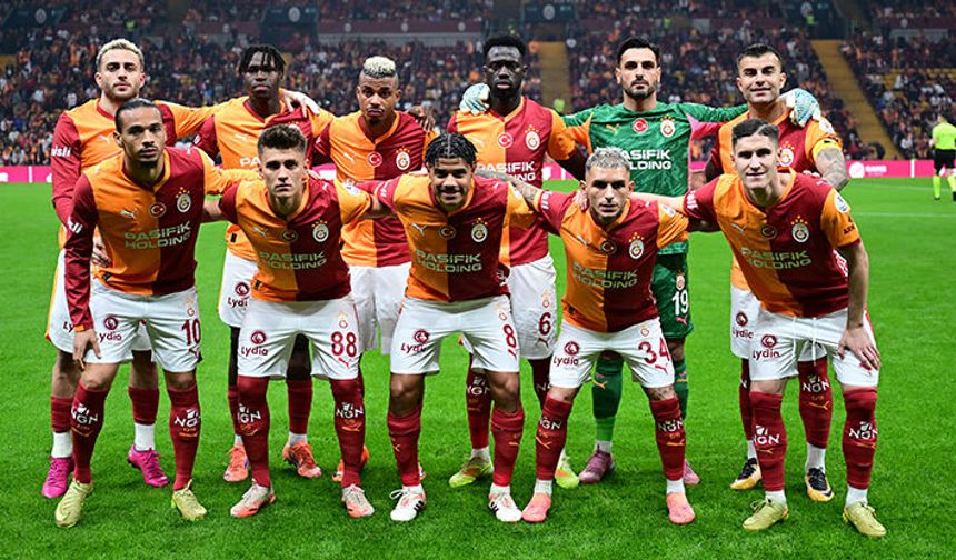 Galatasaray’ın Samsunspor maçı ilk 11’i belli oldu