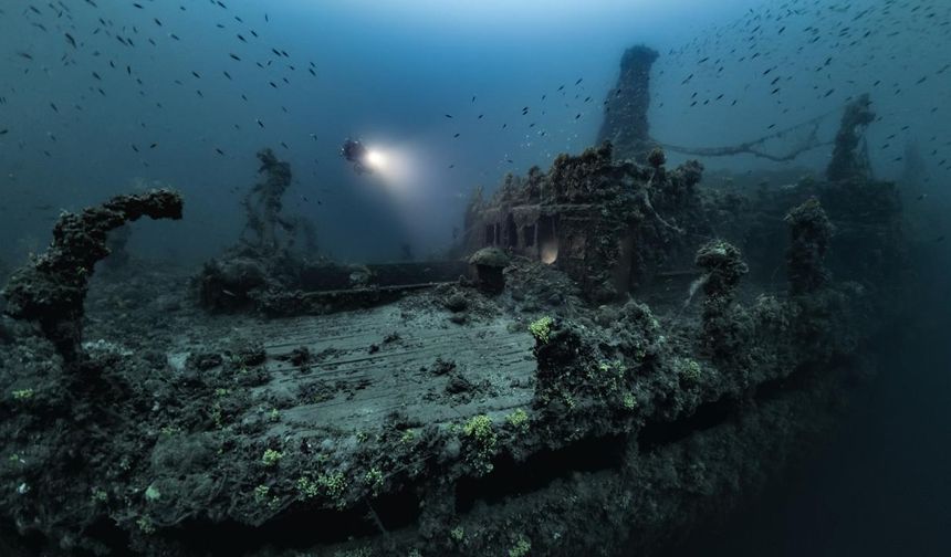 Gelibolu Tarihi Sualtı Parkı'nda 2 yılda 15 bin dalgıç dalış gerçekleştirdi