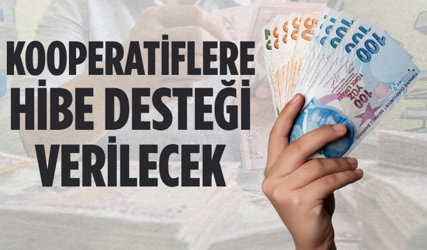 Kooperatiflere 34,8 milyon liralık hibe desteği verilecek