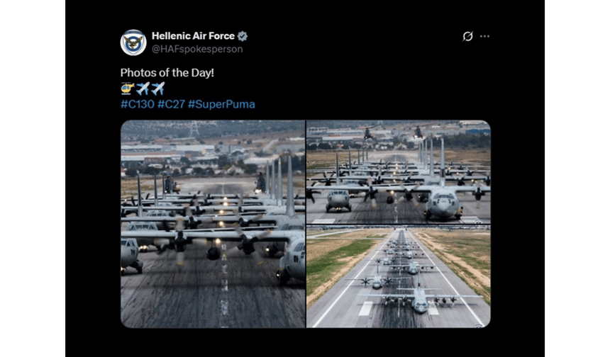 Yunanistan yaptığı küstah paylaşımını kaldırdı