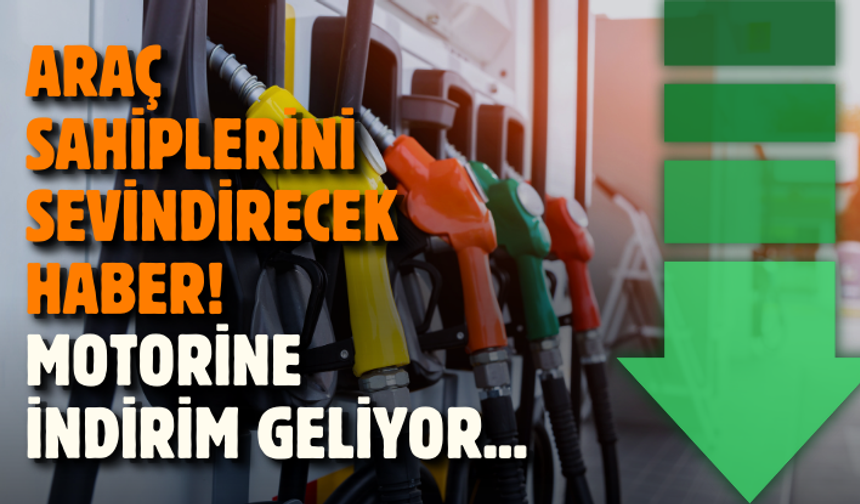 Araç sahiplerini sevindirecek haber! Motorine indirim geliyor...