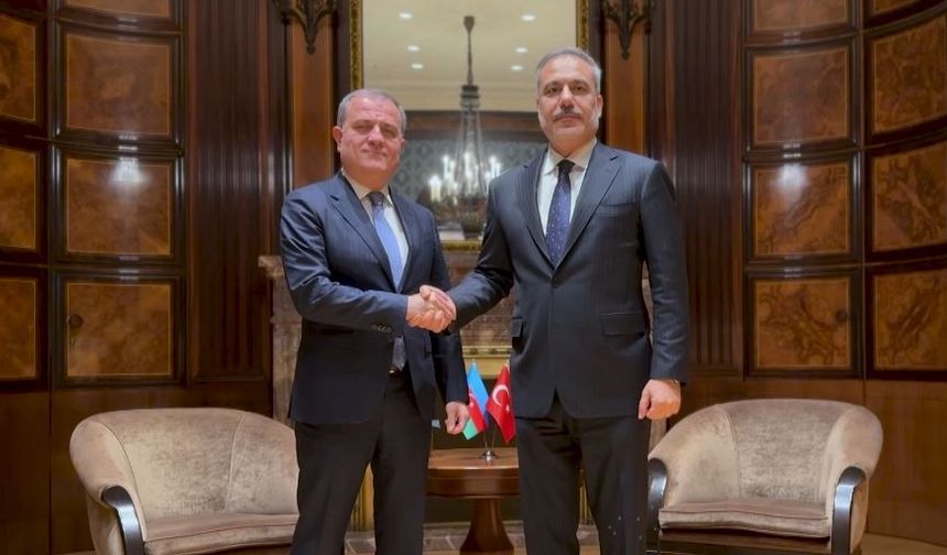 Bakan Fidan, Azerbaycanlı mevkidaşı Bayramov ile görüştü