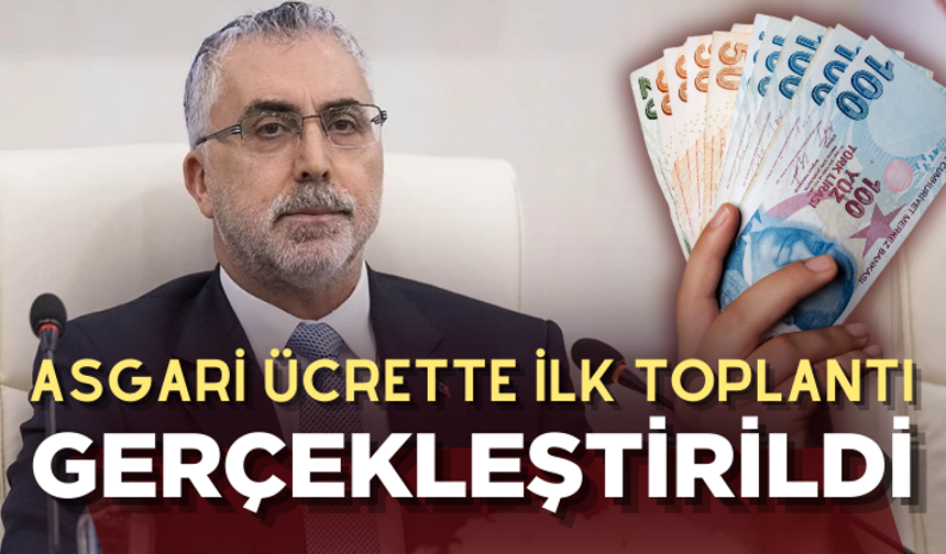 Asgari ücrette ilk toplantı gerçekleştirildi