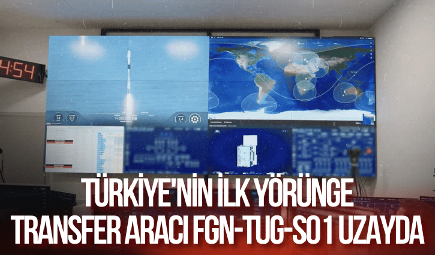Türkiye'nin ilk yörünge transfer aracı FGN-TUG-S01 uzayda