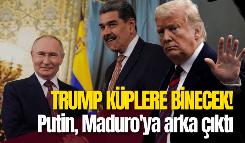 Trump küplere binecek! Putin, Maduro'ya arka çıktı