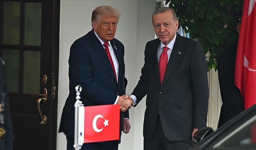 Cumhurbaşkanı Erdoğan, Trump'la görüştü