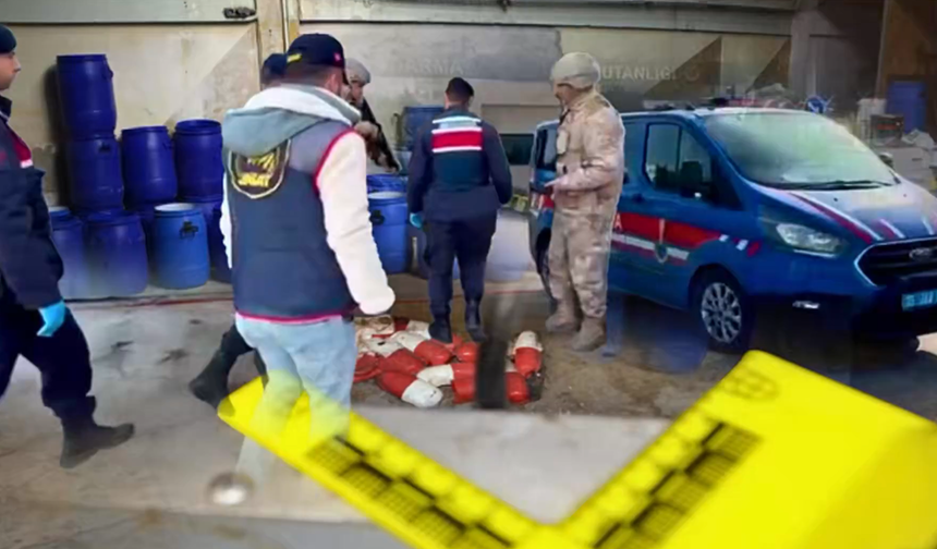 İzmir'de 1,6 ton uyuşturucu hap ham maddesi ele geçirildi