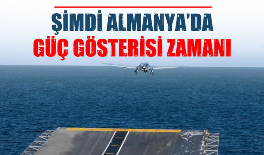 Bayraktar TB3 SİHA, Almanya'da güç gösterisi yaptı