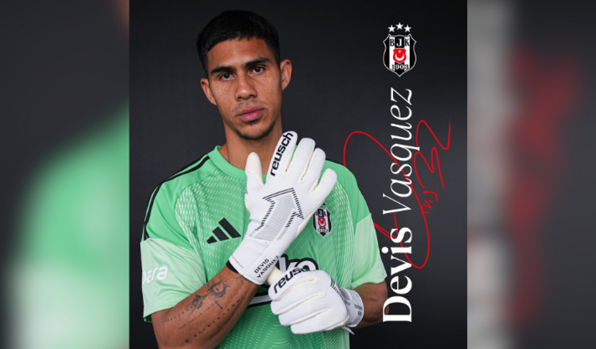 Kolombiyalı kaleci Devis Vasquez, Beşiktaş'ta