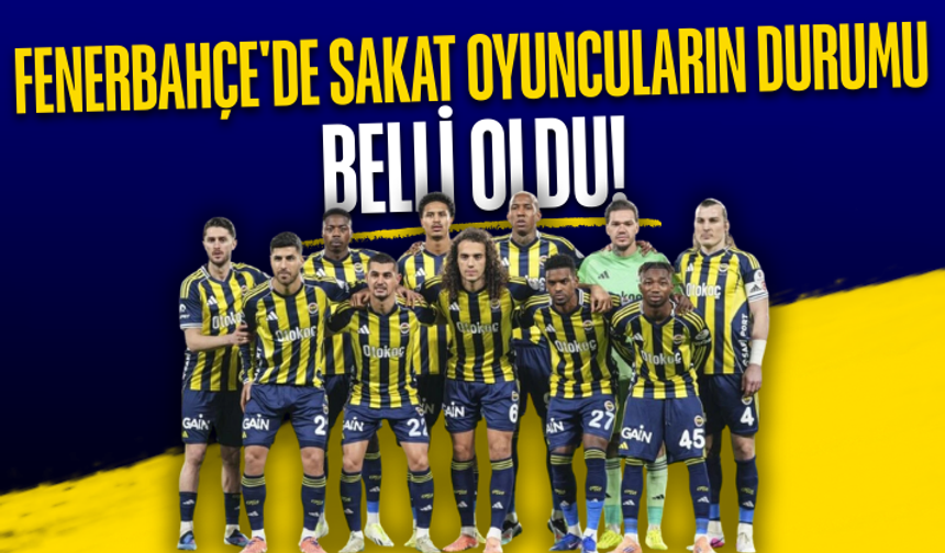 Fenerbahçe'de sakat oyuncuların durumu belli oldu! Ederson, Talisca, Oosterwolde ve Çağlar Söyüncü...