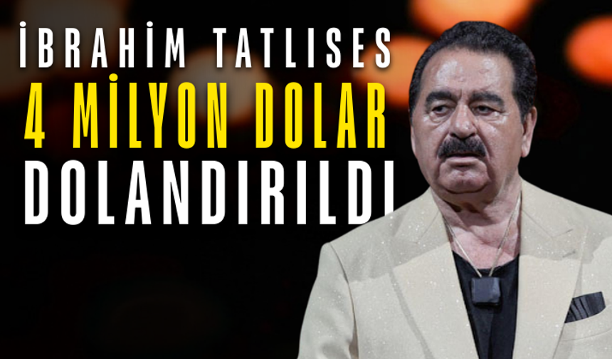 İbrahim Tatlıses 4 milyon dolar dolandırıldığını açıkladı