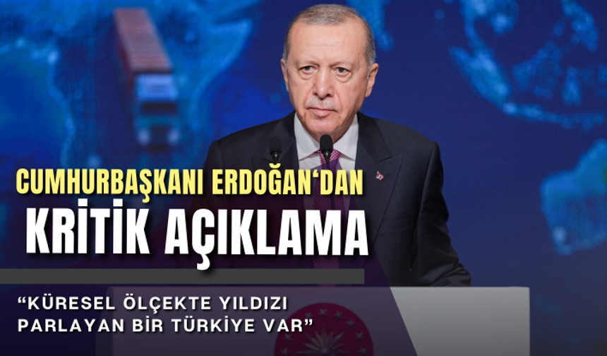 Cumhurbaşkanı Erdoğan konuşuyor