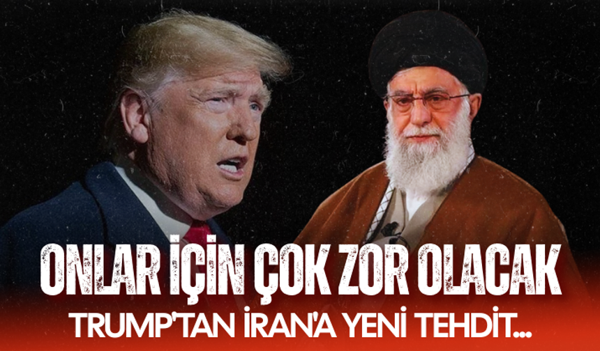 Trump'tan İran'a yeni tehdit