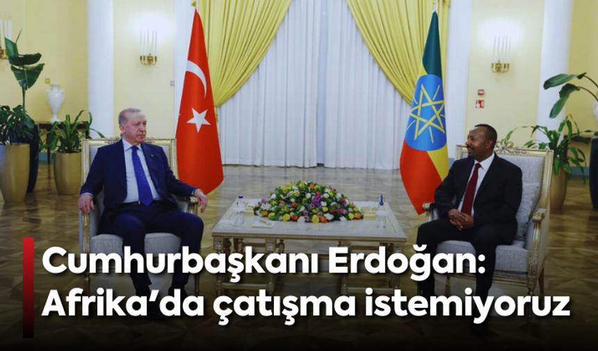 Cumhurbaşkanı Erdoğan konuşuyor